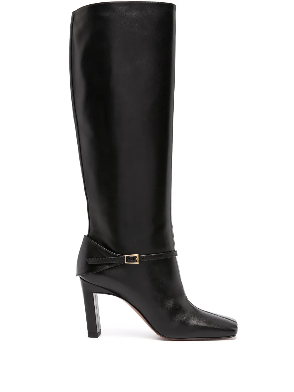 Isa 85mm square-toe boots | Farfetch Global