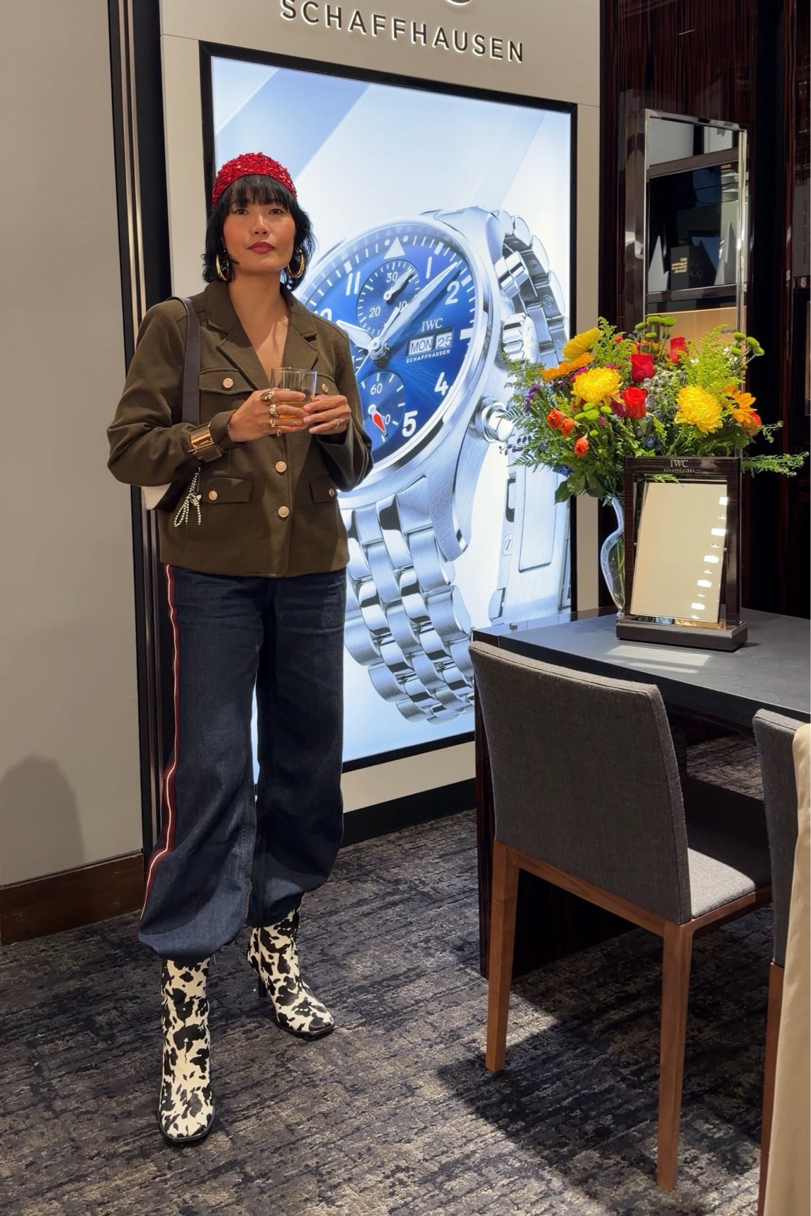 Outfit lately: I wore this look for a jewelry store grand opening and I got lots of complets for this look so I wanted to share. 

Wearing size small. 

#LTKSeasonal #LTKOver40 #LTKWorkwear