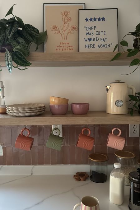 Kitchen shelf moment ☕️✨ 

#LTKSeasonal #LTKSpringSale #LTKhome