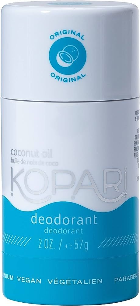 Kopari Aluminum Free Deodorant with Organic Coconut Oil, Original Scent, 2.0 oz | Amazon (US)