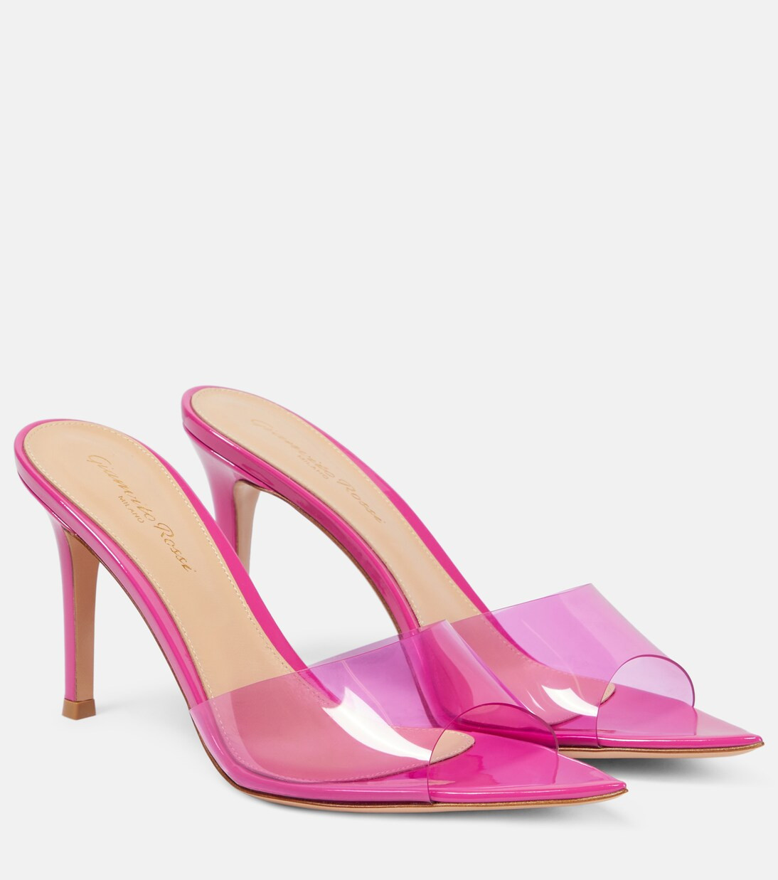 Elle 85 PVC and leather mules | Mytheresa (US/CA)