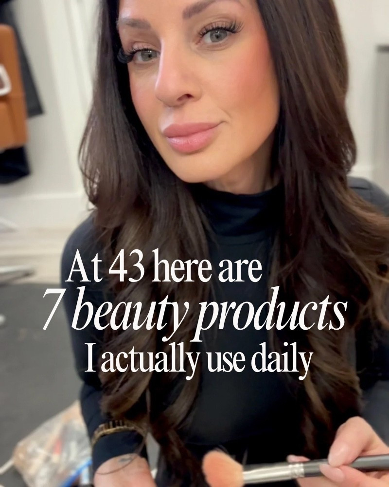 At 43, here are 7 beauty products I use almost daily.

If there’s one thing I get complimented on most in person, it’s my skin — and I wasn’t born with it. I’ve worked on it over time using a combination of treatments, medical-grade skincare, and things I can access and keep up with on my own.

These are the products I reach for consistently, and they haven’t let me down yet!

For transparency: if I’m not wearing makeup, I’m not using those products that day, but everything here is in my rotation daily to weekly.



#LTKBeauty #LTKselfcare #LTKOver40