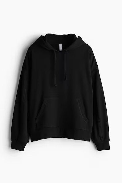 H & M - Oversized Hoodie - Black | H&M (US + CA)