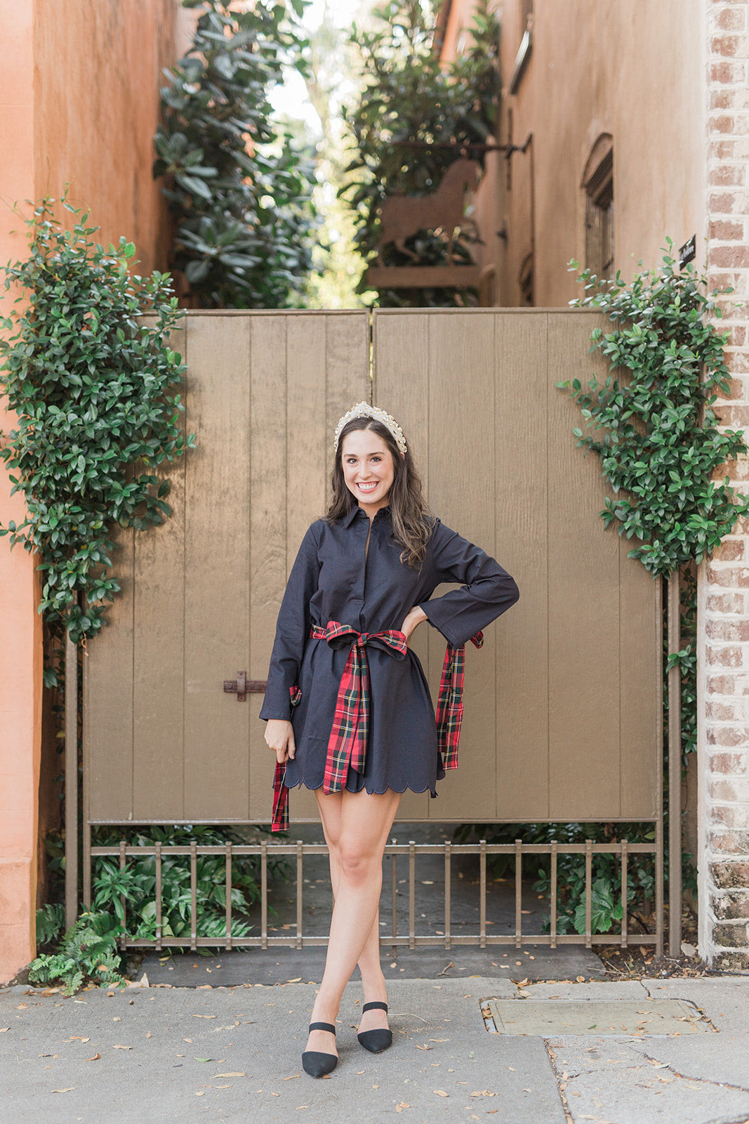 Blaire | Midnight (plaid belt) | Victoria Dunn 