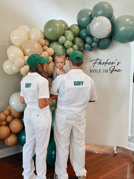 Masters themed first birthday party, golf theme for baby’s 1st bday - hole in one for baby boy party 

#LTKfamily #LTKkids #LTKbaby