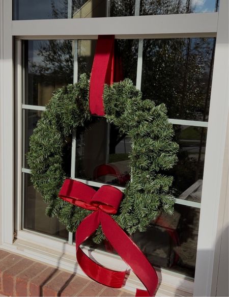 Affordable Christmas wreaths for your windows! $5.99 for a 24” pine wreath  

#LTKHoliday #LTKhome #LTKSeasonal