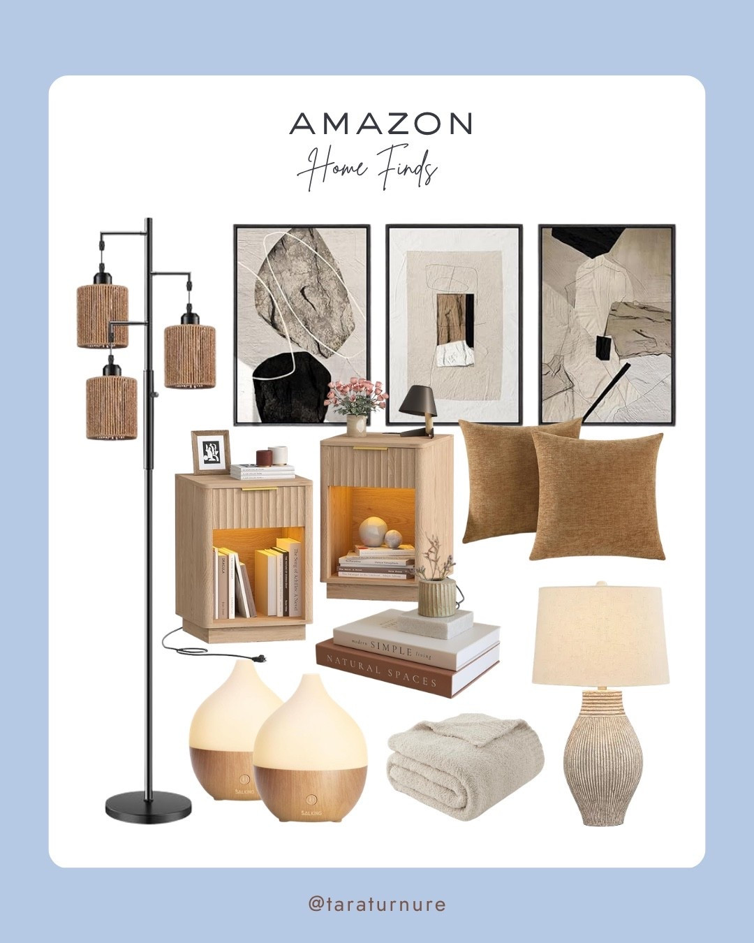 Giving my home a warm, cozy refresh with these Amazon favorites. 🤎

From statement lighting and neutral artwork to cozy throws, decorative pillows, diffusers, and modern accents—these are the pieces that instantly make a space feel elevated without spending a fortune.

#AmazonHome #AmazonFinds #HomeDecor #NeutralHome #CozyHome #ModernHome #HomeInspo #InteriorStyle #LivingRoomDecor #BedroomDecor

#LTKSaleAlert #LTKHome