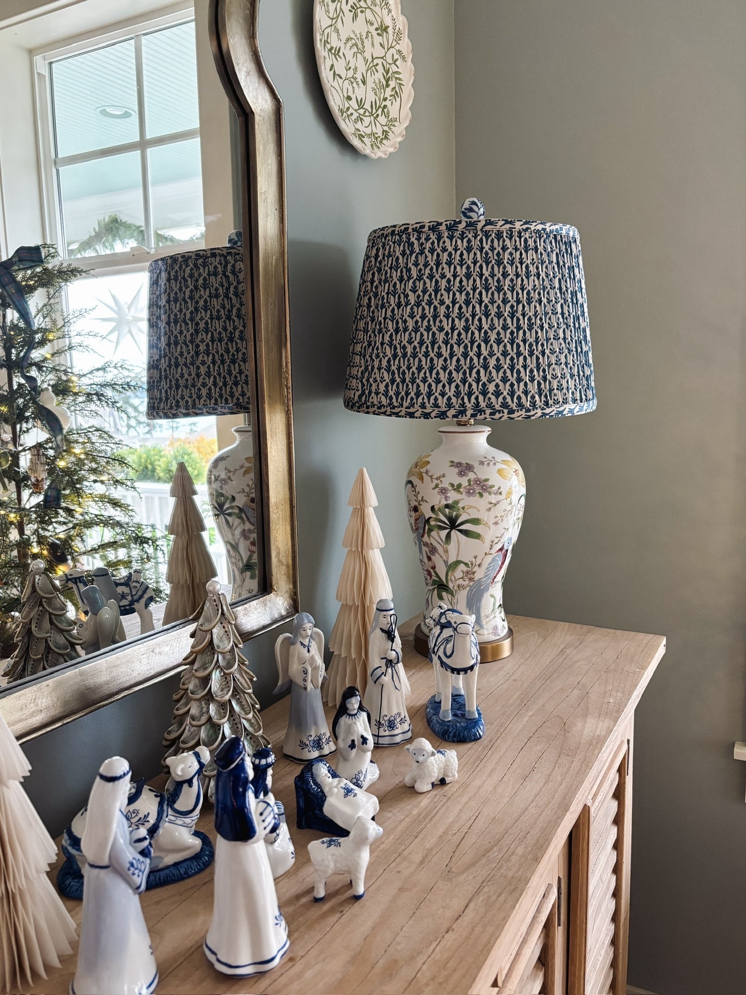 Blue and white nativity scene 

#LTKHome #LTKHoliday #LTKGiftGuide