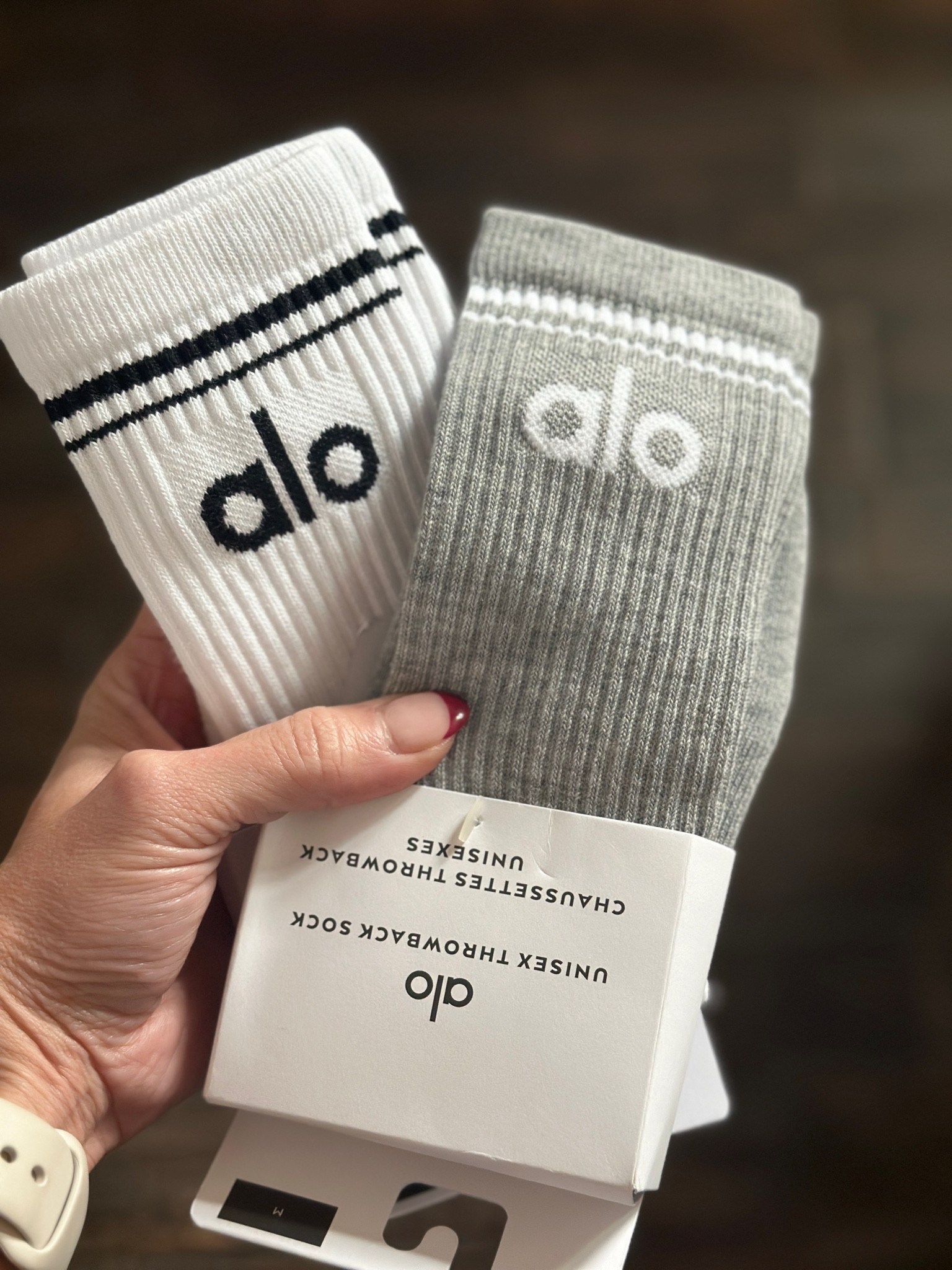 I love Alo socks! These are perfect for cozy season, boots, and wearing over leggings. 

#LTKfindsunder50 #LTKGiftGuide #LTKSeasonal