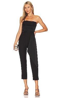 Steve Madden Harlen Jumpsuit in Black from Revolve.com | Revolve Clothing (Global)