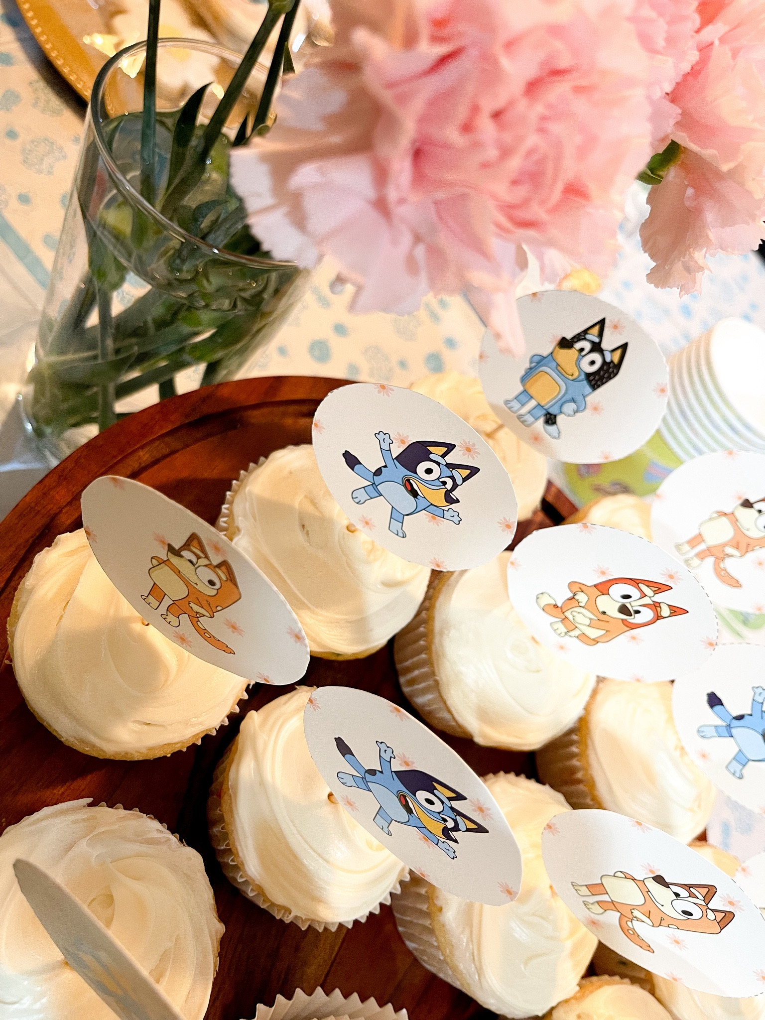 Bluey + Bingo DIY printable cupcake toppers 🧁 

#LTKkids #LTKparties #LTKbaby