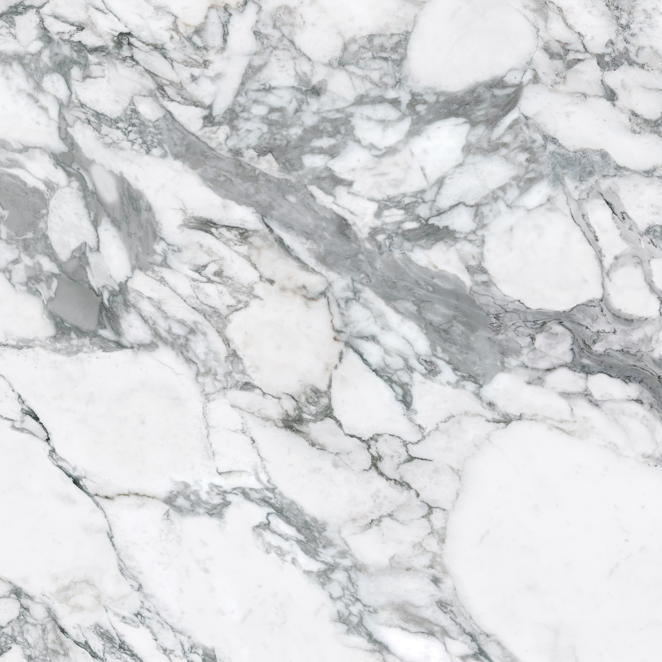 Magnifica Encore 60" x 126" - 12mm Honed Porcelain Slab in Arabescato Grey | Bedrosians Tile and Stone