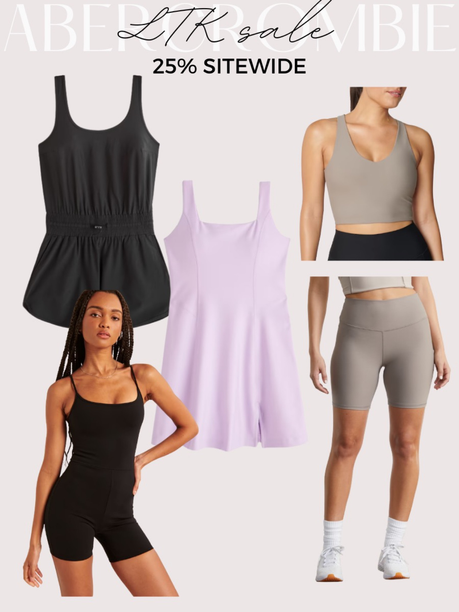 LTK sale Abercrombie 
25% off sitewide 

#LTKSale #LTKfit #LTKSeasonal