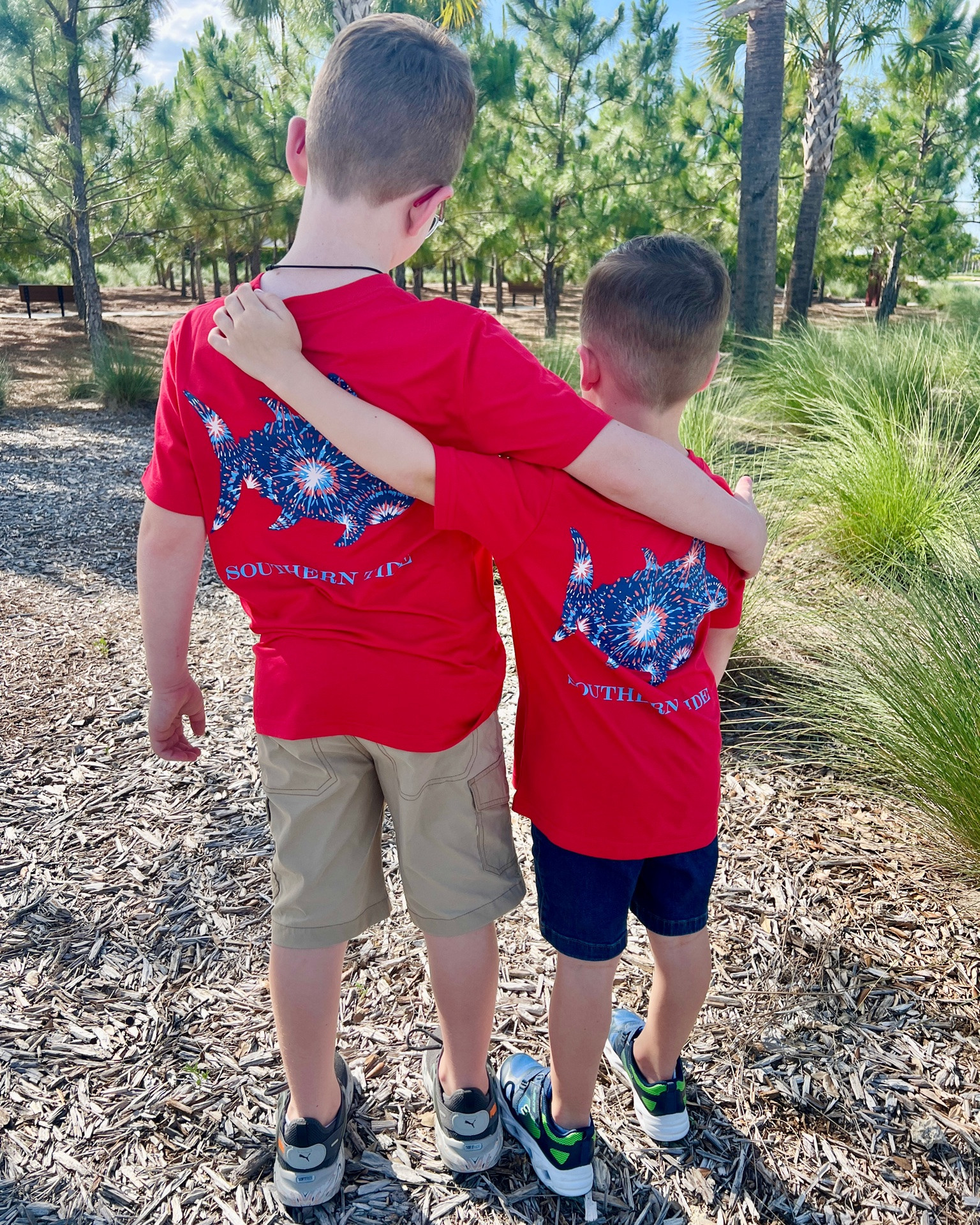 Happy 4th of July! Love these matching Southern Tide shirts for the boys. The firecrackers on the front are super cute. Boy Americana shirt. USA boy shirt. Happy Fourth of July! 🇺🇸 kids summer ootd

#LTKSeasonal #LTKootd #LTKKids