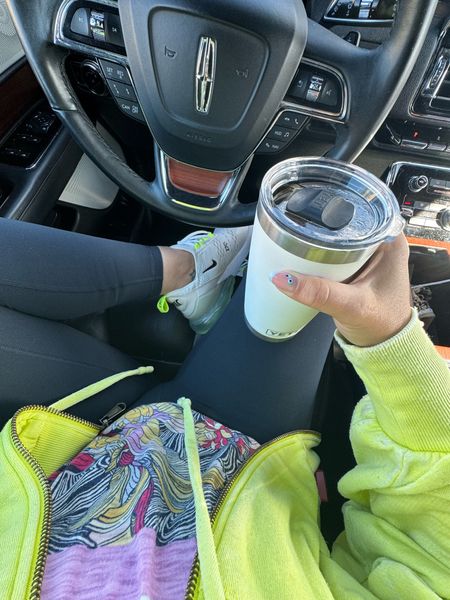 That after Pilates cool down 🧘‍♀️ neon is always a yes especially when you need a little cheering up. 

#LTKstyletip #LTKfindsunder100 #LTKfitness