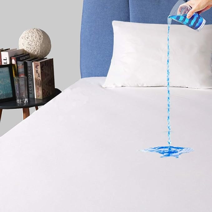 Safe and Sound Waterproof Mattress Protector, King Size Premium Mattress Cover, Noiseless Breatha... | Amazon (US)
