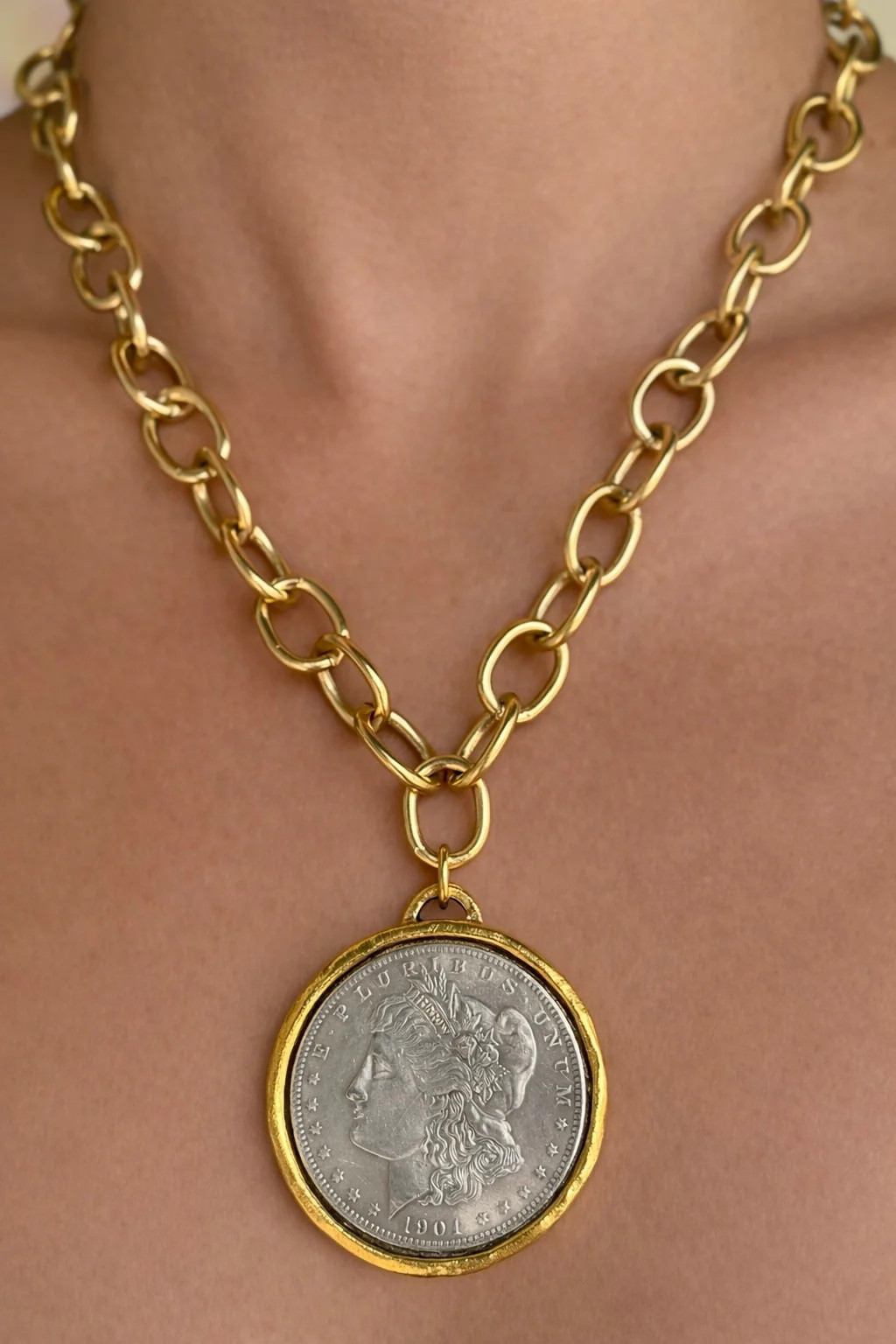 Franchesca Coin Necklace | Just Darviny