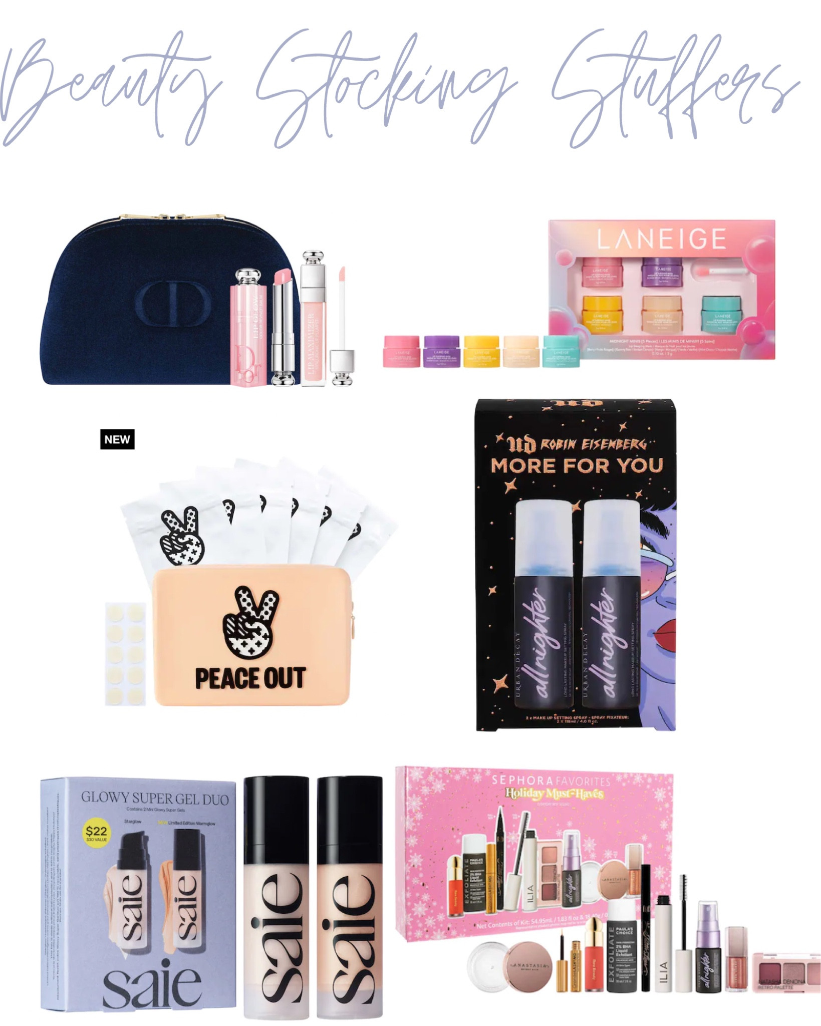 Beauty stocking stuffers 

#LTKunder100 #LTKbeauty #LTKHoliday