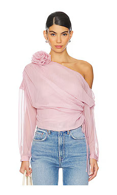 Lovers and Friends Asha Top in Pink from Revolve.com | Revolve Clothing (Global)