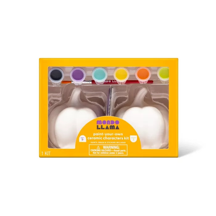 2pk Paint Your Own Ceramic Cat and Witch Kit - Mondo Llama™ | Target