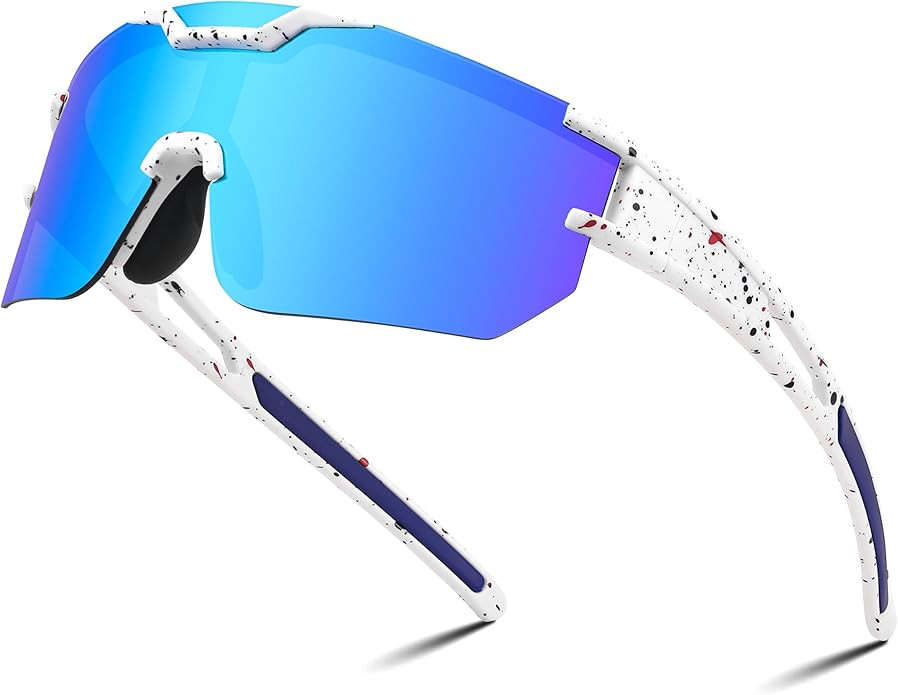 FEISEDY Kids Sunglasses Youth Baseball Sun Glasses, UV400 Sports Cycling Softball Sunglasses for ... | Amazon (US)