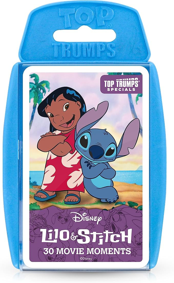 Top Trumps Specials Disney’s Lilo and Stitch 30 Movie Moments Card Game, Play with scenes featu... | Amazon (UK)