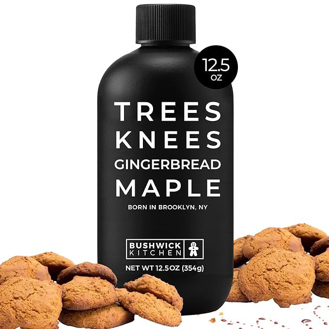 Trees Knees Gingerbread Maple, Organic Maple Syrup Infused with Cinnamon, Gluten-Free, Paleo-frie... | Amazon (US)