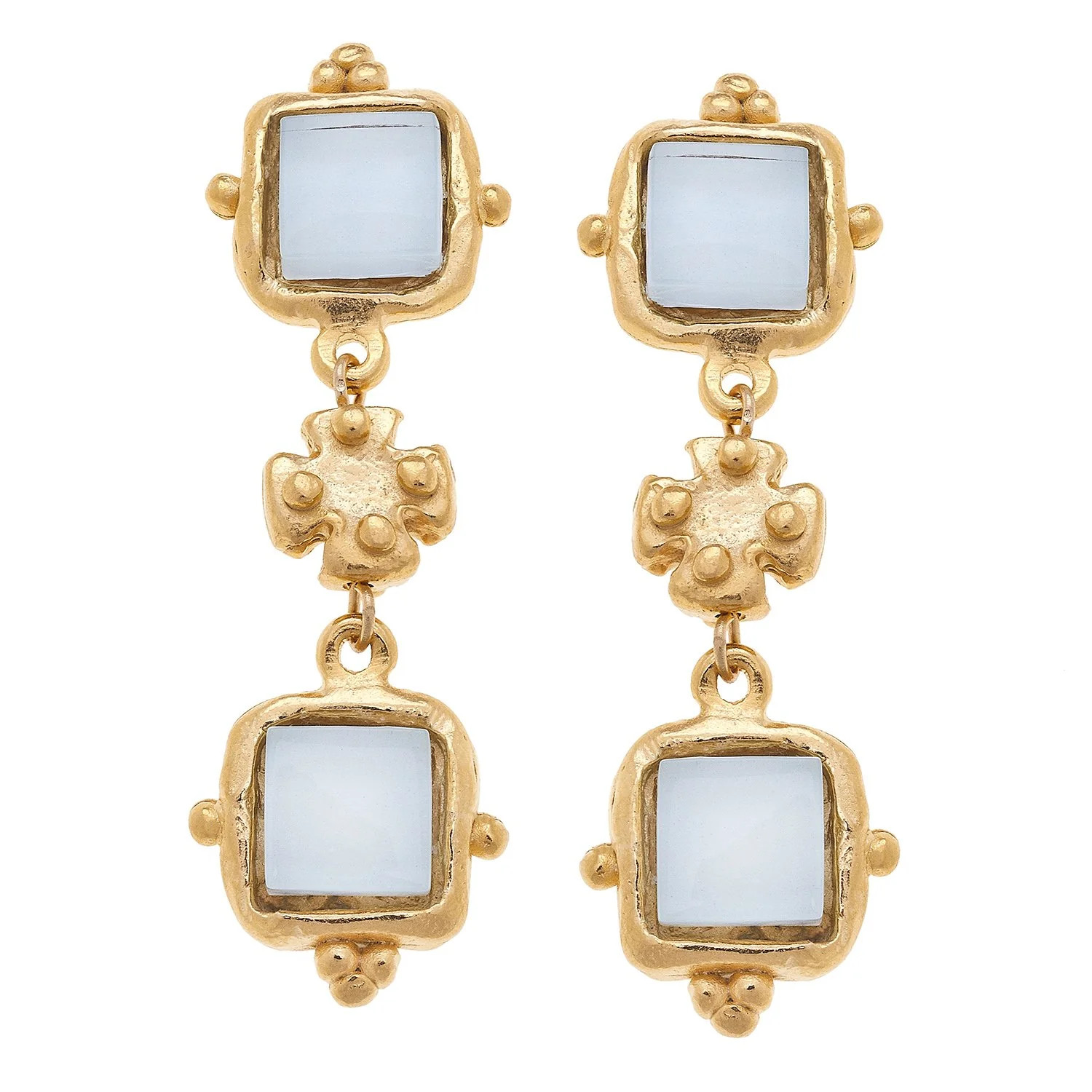 Charlotte Deux Tier Earrings | Susan Shaw