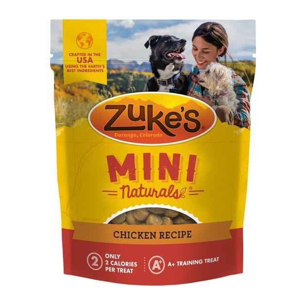 ZUKE'S Mini Naturals Chicken Recipe Training Dog Treats, 6-oz bag - Chewy.com | Chewy.com