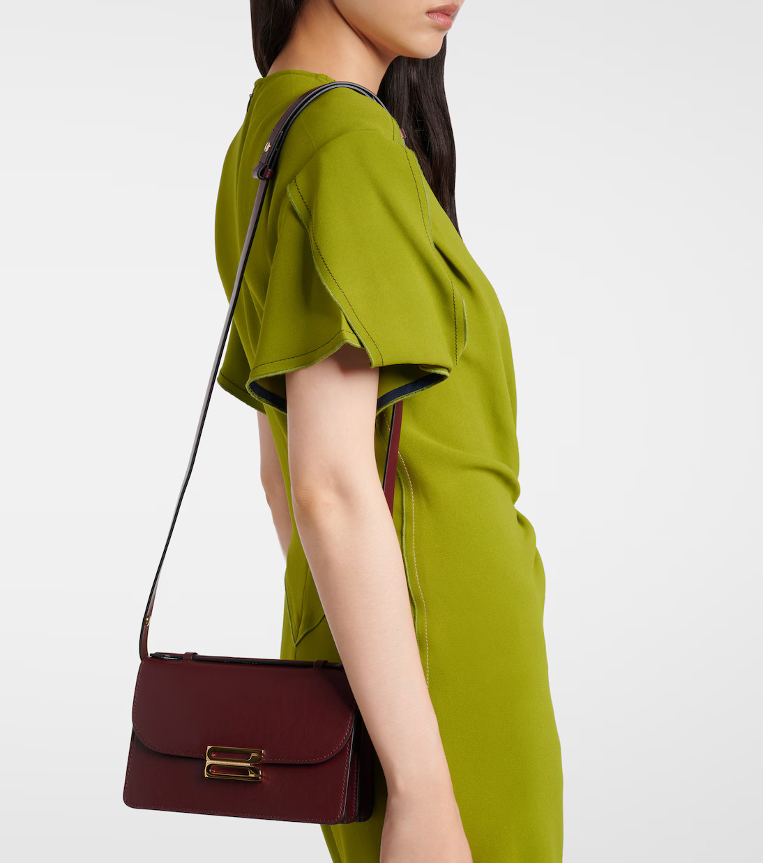 Dorian Mini leather shoulder bag | Mytheresa (UK)