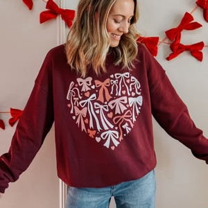 Heart of Bows Sweatshirt | Mountain Moverz