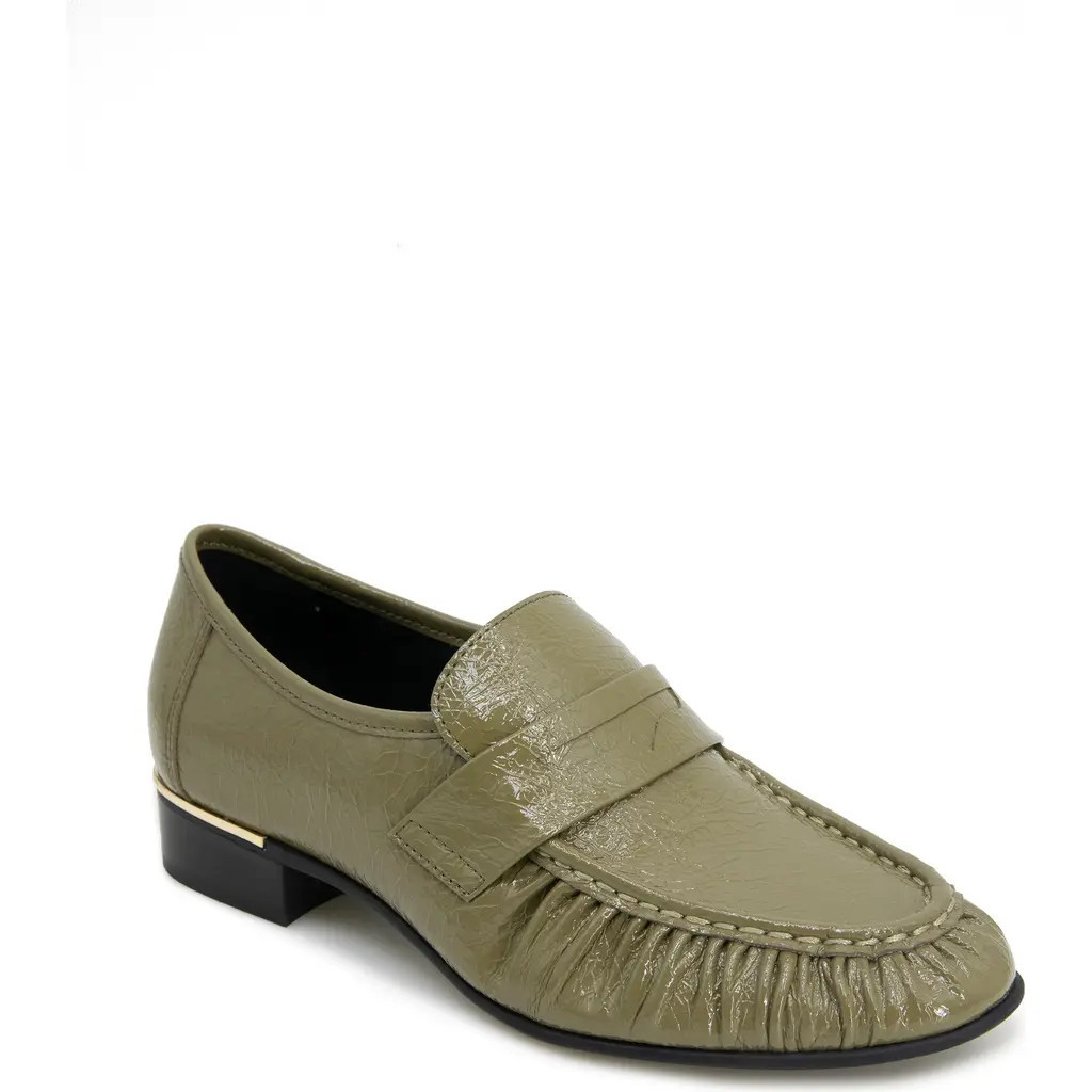 Kenneth Cole Reece Penny Loafer in Green Patent at Nordstrom, Size 10 | Nordstrom