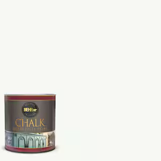 BEHR 1 qt. White Interior Chalk Decorative Paint 710004 - The Home Depot | The Home Depot