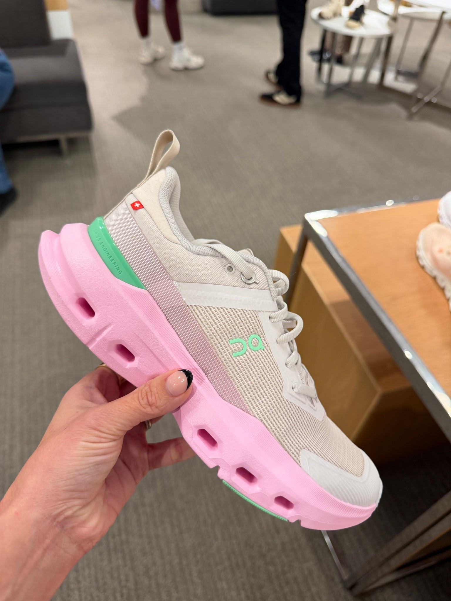 Love the subtle pink and green in these on cloud sneakers!! 

#LTKHoliday #LTKGiftGuide #LTKOver40