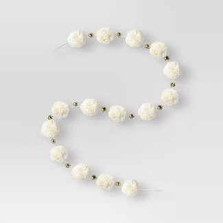 Pom-Pom Garland Cream - Threshold™ | Target