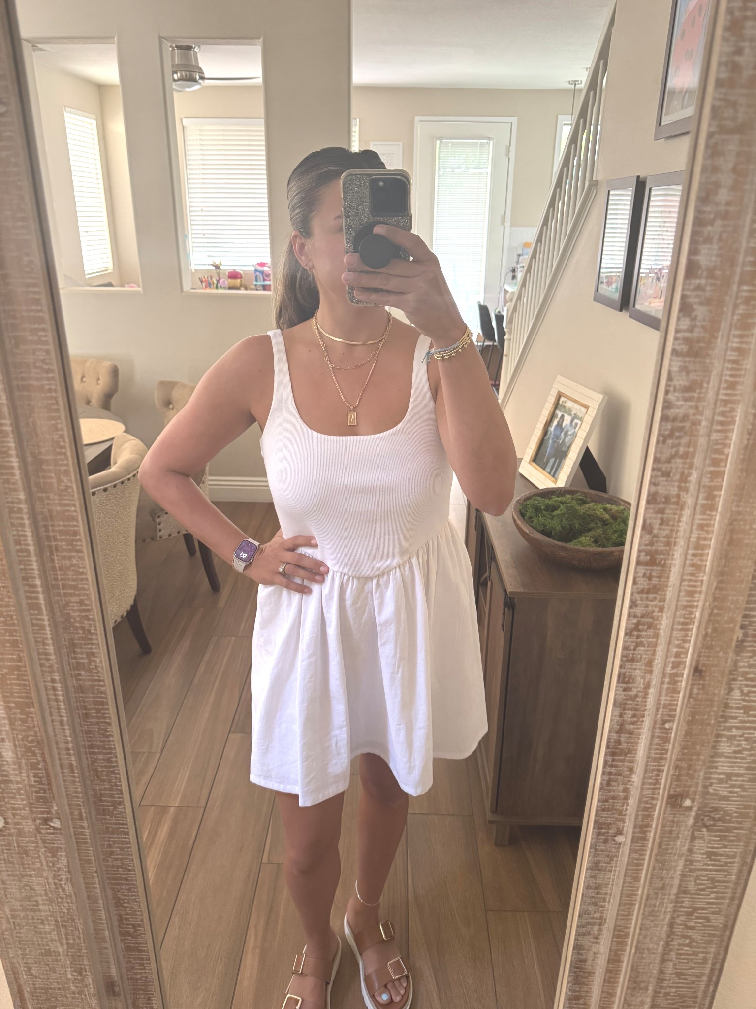 Easy, breezy, and budget-friendly ☀️ My go-to everyday stay-at-home mom outfit that actually works for this California heat. Simple, comfy, and cute enough to run errands or chase the kids around.

stay at home mom style | everyday mom outfit | california mom life | casual chic | midsize style inspo | amazon fashion find | hot weather outfit | comfy cute looks | mom life fashion | daily outfit inspo


#LTKMidsize #LTKSaleAlert #LTKFindsUnder50