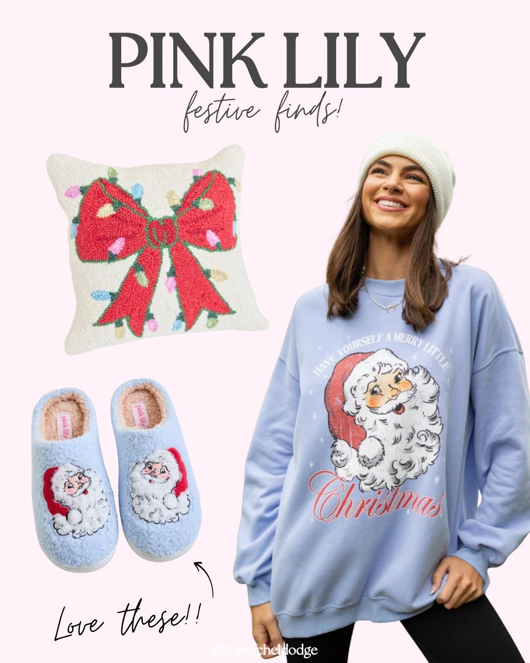 Festive pink lily finds 🎅🏽♥️✨

#LTKHoliday #LTKCyberWeek #LTKGiftGuide