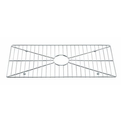 KOHLER Poise 13.1875-in x 28.1875-in Stainless Steel Sink Grid Lowes.com | Lowe's