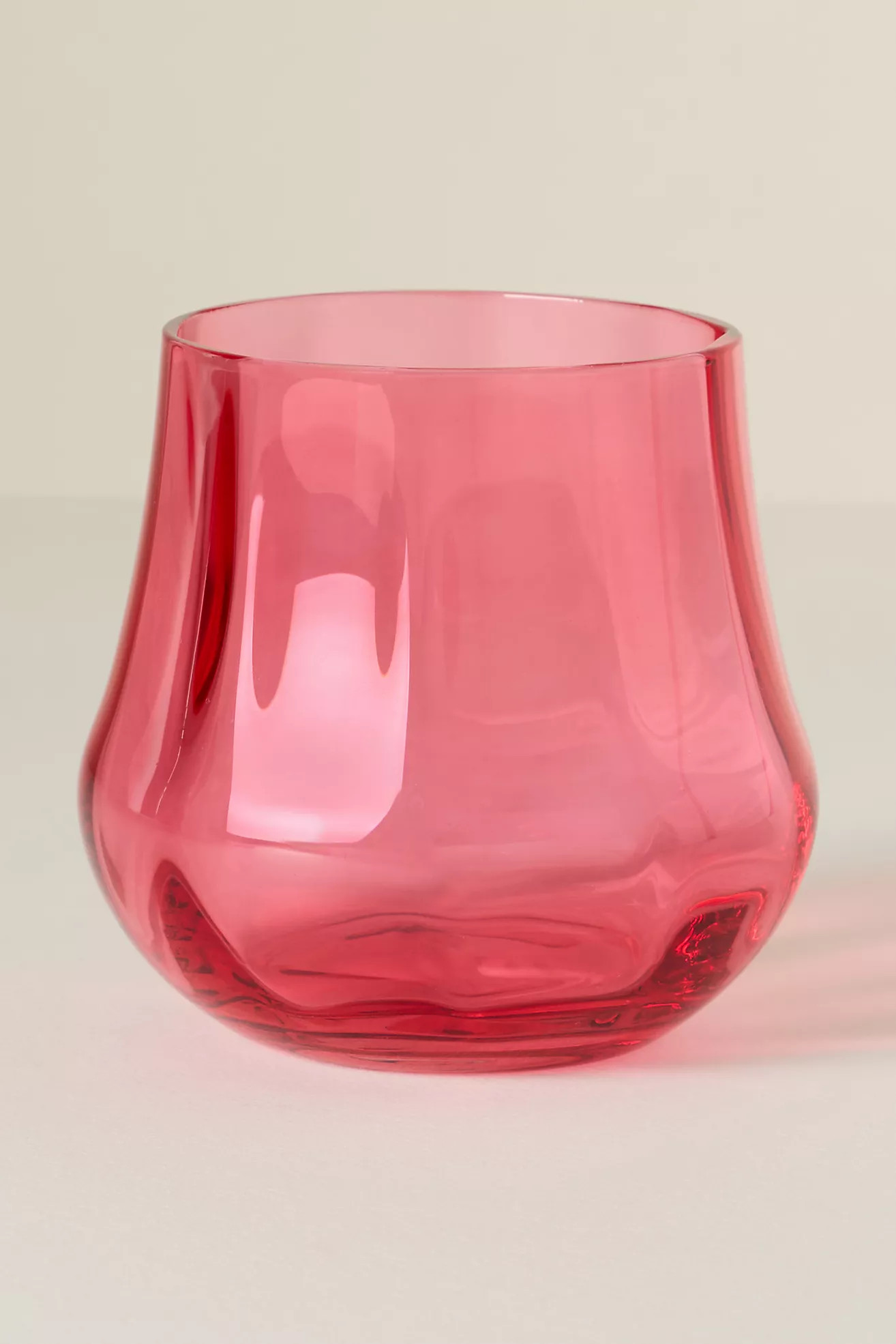 Cybelle Stemless Wine Glasses, Set of 4 | Anthropologie (US)