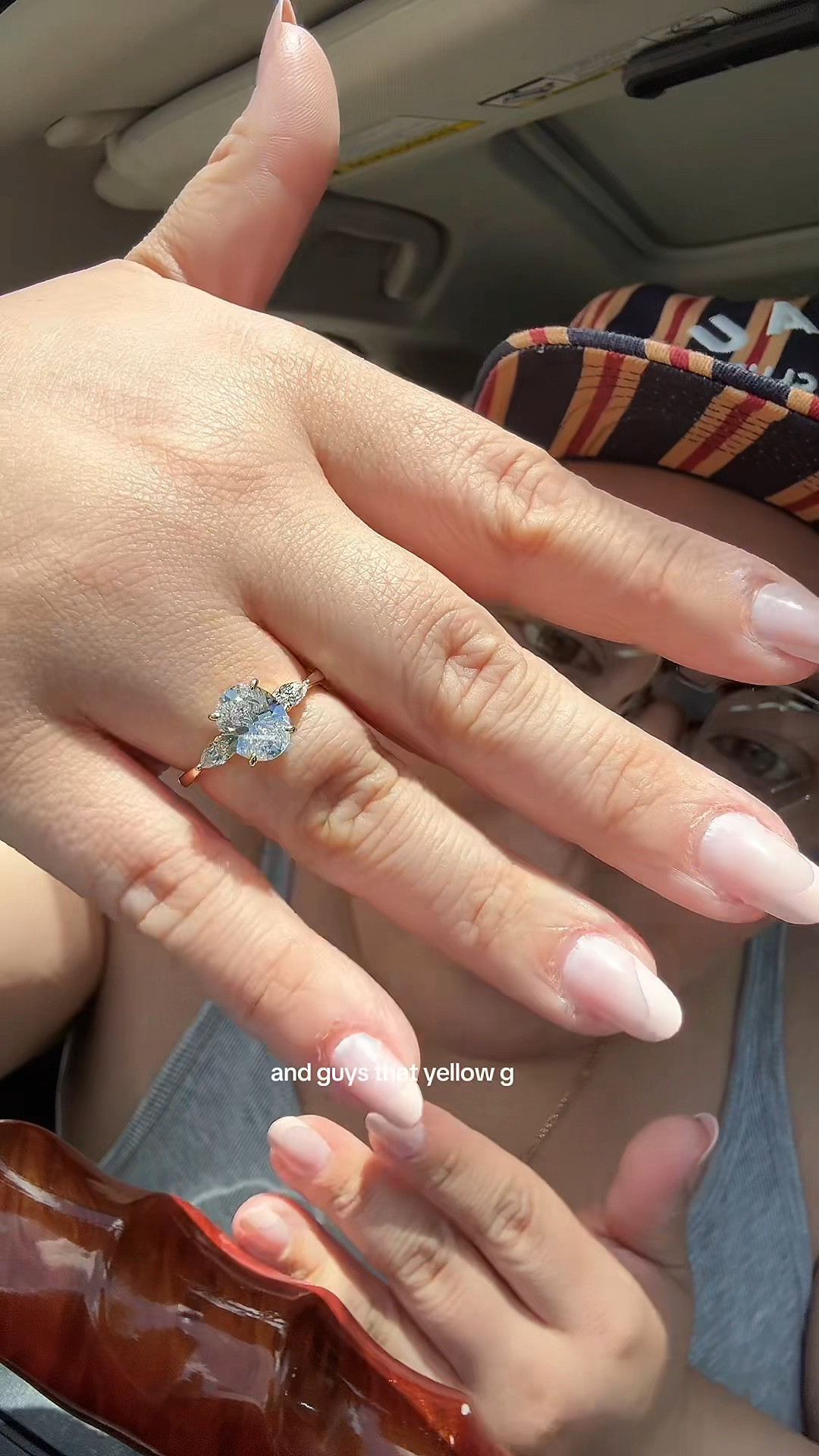 all of these engagement rings run true to size and go up to a size 11 so they’re fat finger friendly 💍♥️