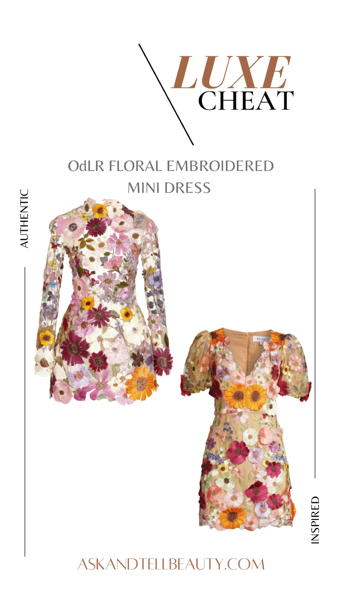 LUXE CHEAT // OSCAR DE LA RENTA FLORAL EMBROIDERED MINI DRESS 

floral dress, Easter dress, spring dress, garden party dress, garden party, party dress, mini dress, wedding guest dress

#LTKSeasonal #LTKFind #LTKwedding