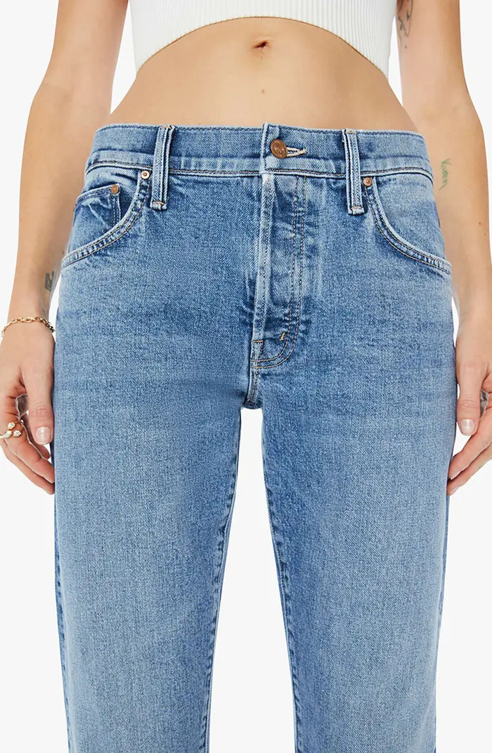 MOTHER The Hiker Hover Straight Leg Jeans | Nordstromrack | Nordstrom Rack