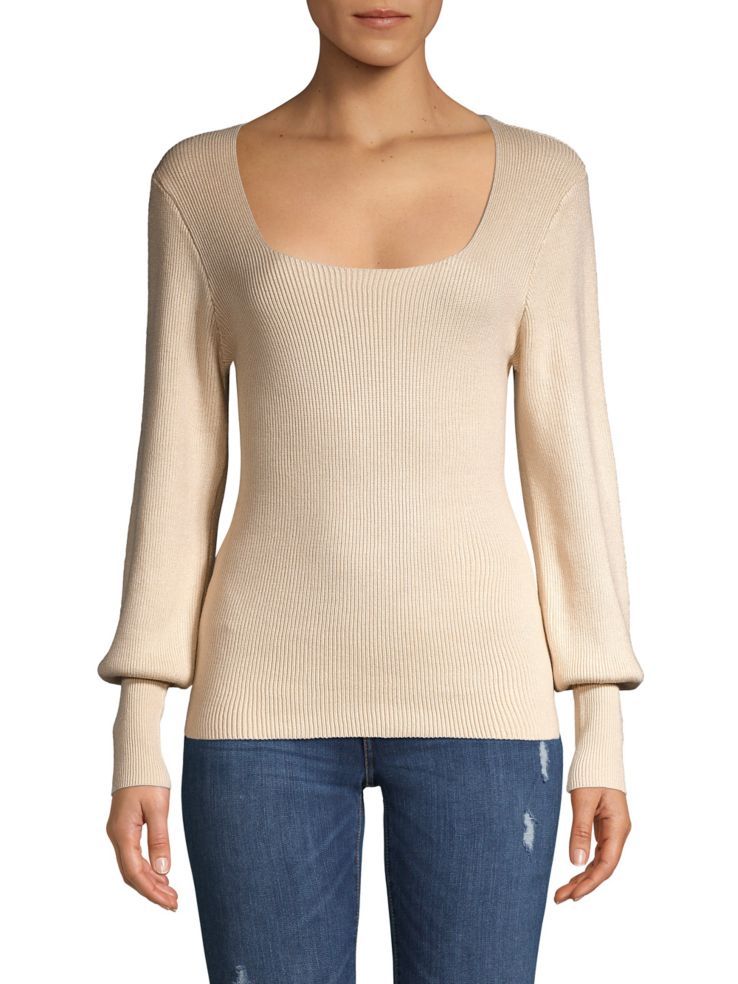 Felicity Squareneck Sweater | Lord & Taylor