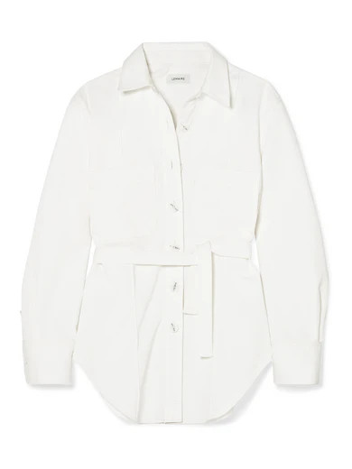 Lemaire - Cotton-twill Shirt - White | NET-A-PORTER (US)