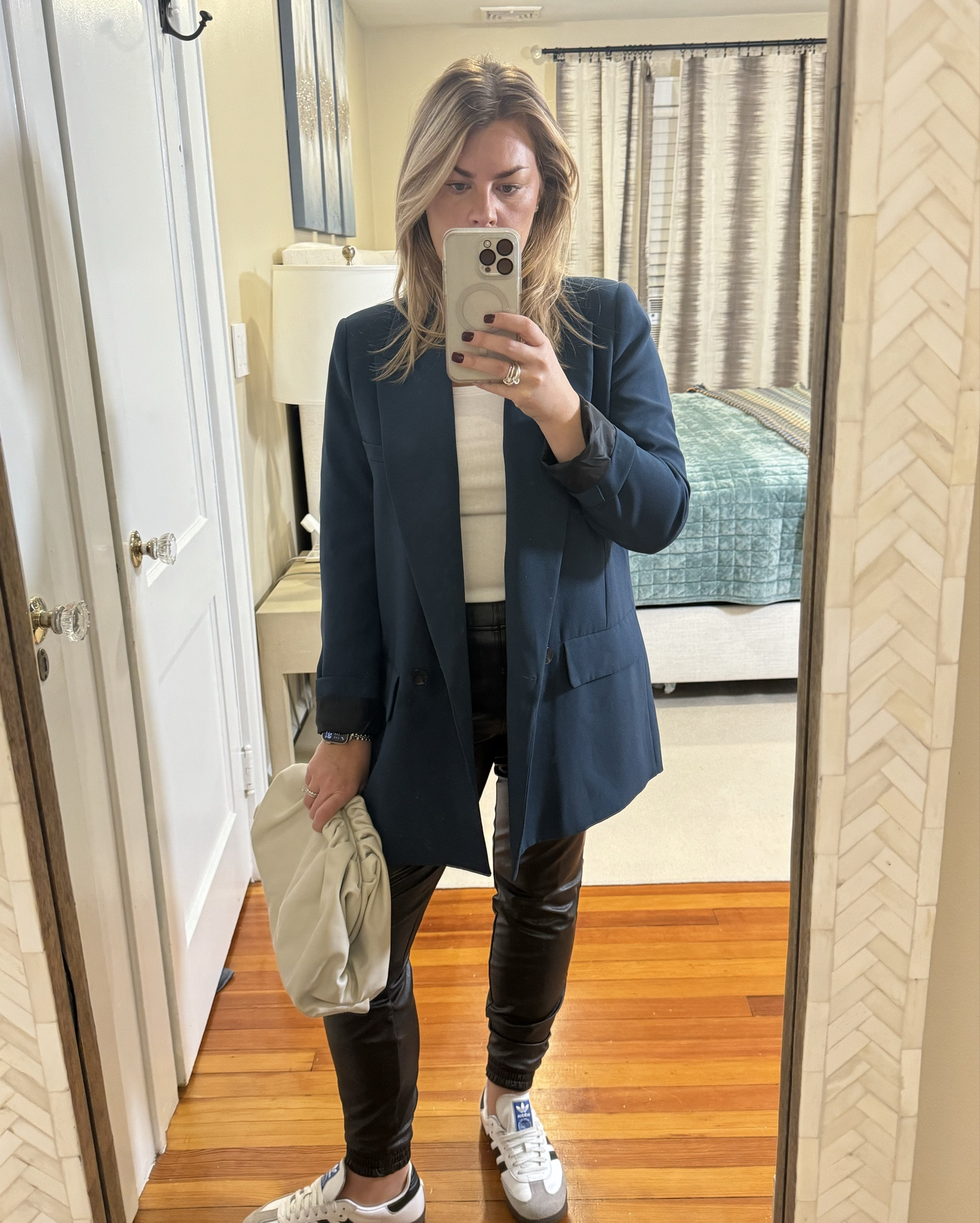 Love a colored blazer!!! 

#LTKStyleTip #LTKSeasonal #LTKWorkwear