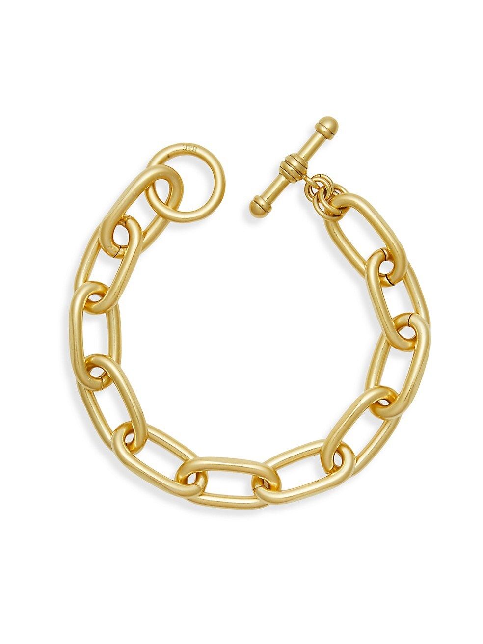 Bedford 24K-Gold-Plated Oval-Link Chain Bracelet | Saks Fifth Avenue