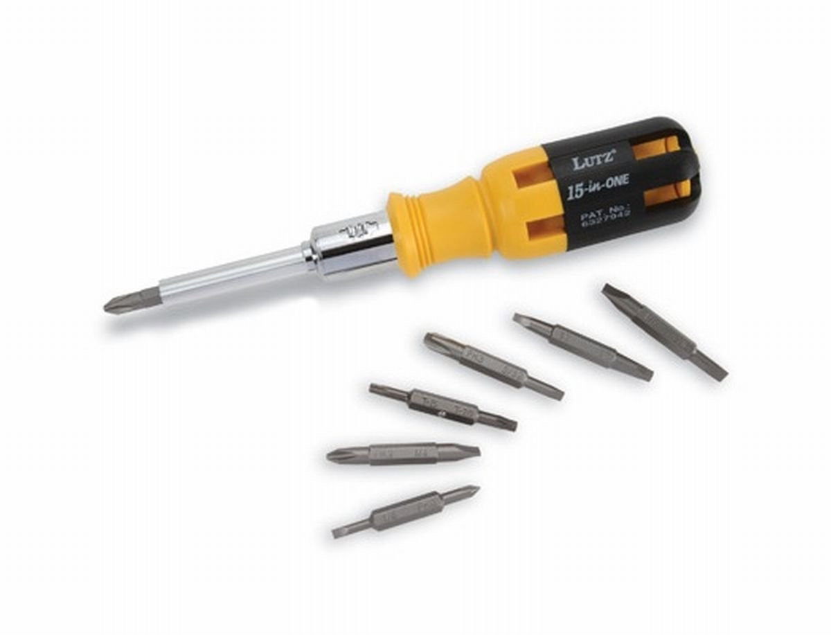 Lutz 15-in-1 Ratchet Screwdriver-YELLOW/BLACK | Amazon (US)