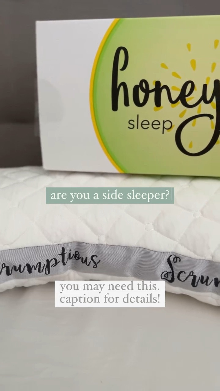 Finding the perfect pillow has been a lifelong quest for this dedicated side sleeper! After what feels like an adulthood filled with trial and error, I’ve finally found the one.

For all my fellow side sleeper club members, listen up! Earlier this year, a minor shoulder injury had me tossing and turning in pain. With a mix of physical therapy exercises and this heavenly pillow, I’m finally getting the rest I need. Over the past three months, I’ve been experiencing a whole new level of comfort and support thanks to this @honeydewsleep Scrumptious Side Pillow. 

#SideSleeperSquad #ThePerfectPlaceToRestYourMelon #PillowPerfection #Motherhood #honeydewsleep