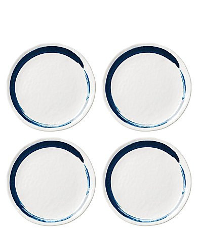 Lenox Blue Bay Melamine Dinner Plates Set of 4 - White | Dillard's
