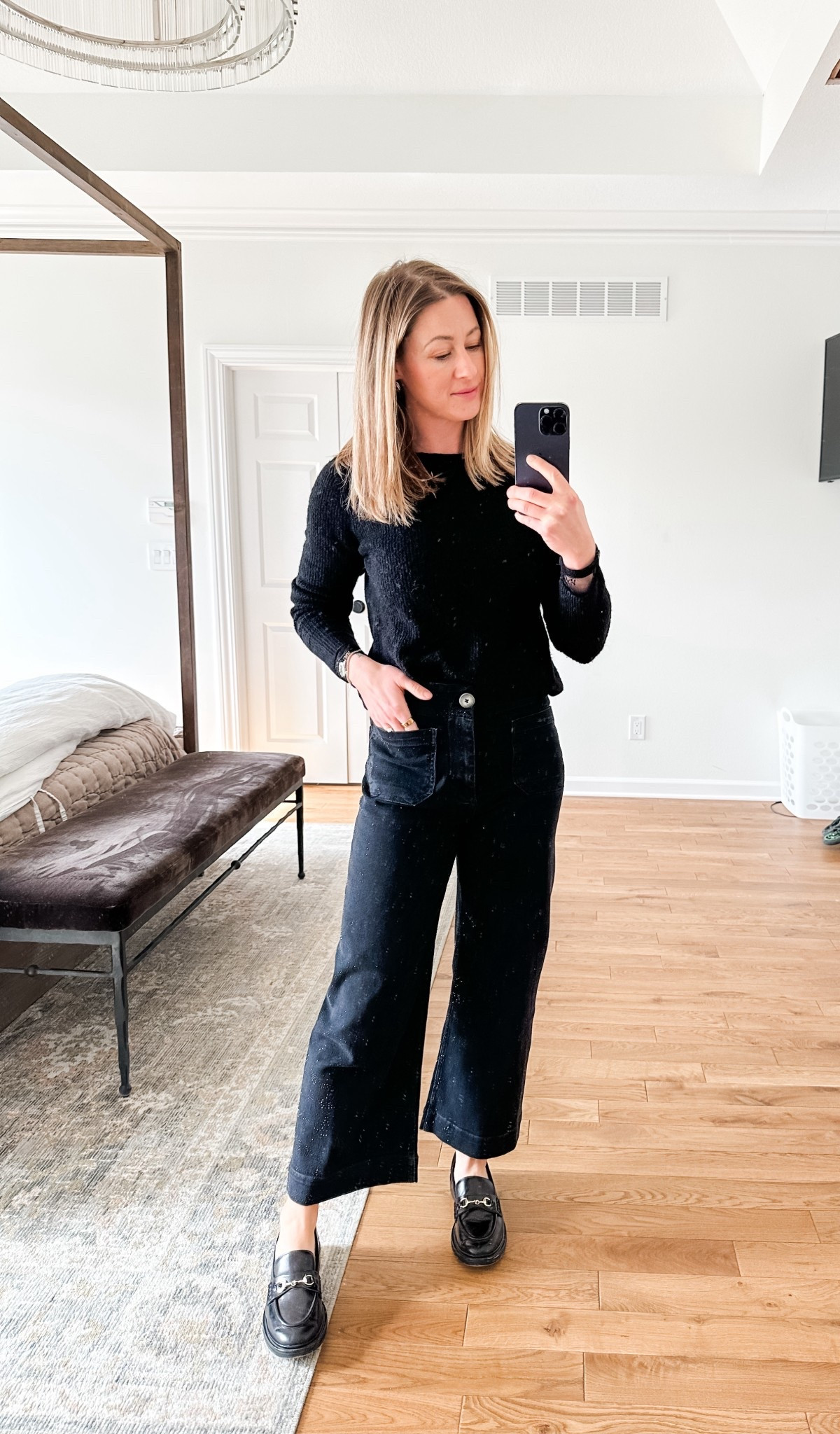 I scored these pants on clearance (can you see the subtle sparkle 😍) and they might by my new favorite thing ever. Linked linkable ones but I highly recommend hitting up your local Anthropologie clearance section 😱 

#LTKgrwm #LTKSpringSale #LTKWorkwear